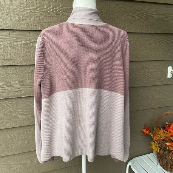 Logo Lori Goldstein open front cardigan women’s, XL - Picture 3 of 15